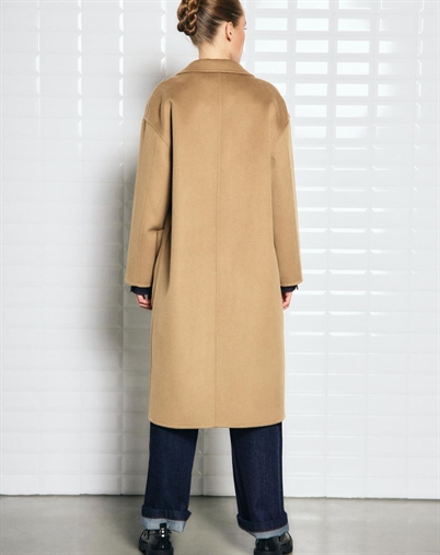 Withblack - Celine WBL Wool Frakke - Camel